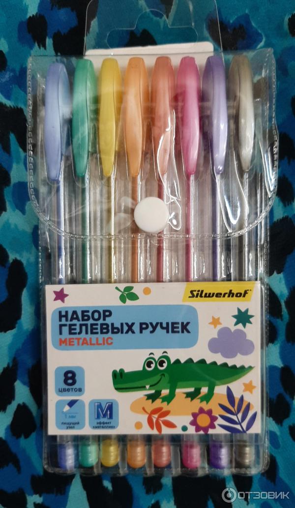 Отзыв о Гелевая ручка Silwerhof | Среднего качества ручки