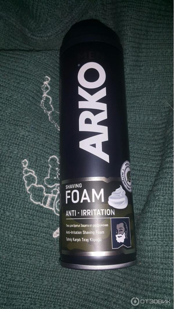 Пена для бритья ARKO MEN Anti-Irritation Защита от Раздражения фото