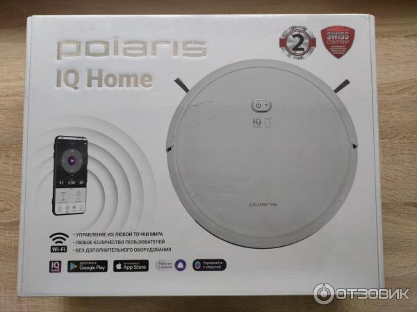 Робот-пылесос Polaris PVCR 1028 WI-FI IQ Home фото