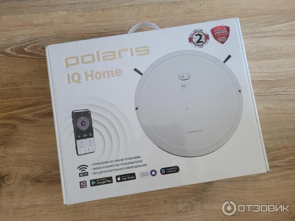 Робот-пылесос Polaris PVCR 1028 WI-FI IQ Home фото