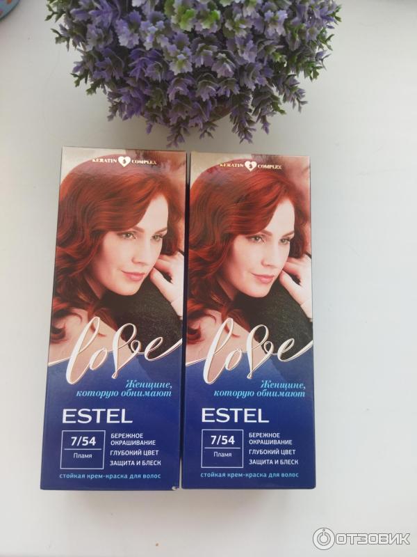 Отзыв о Краска для волос Estel Love | Стойкая, как я и хотела