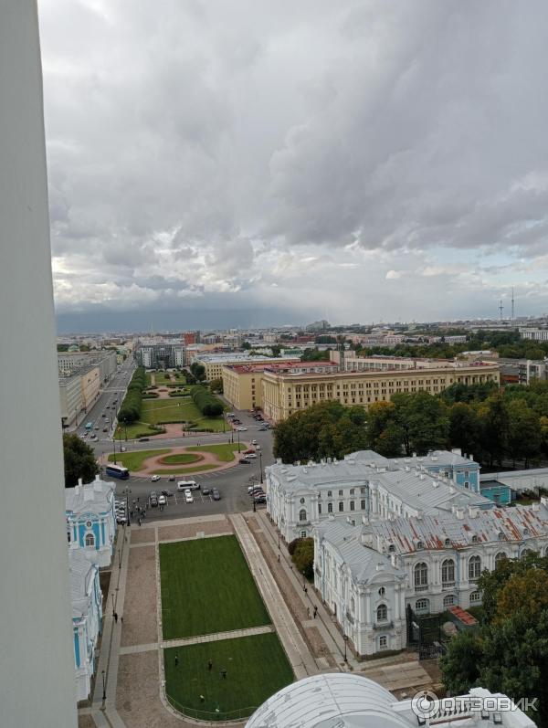 Смотровая площадка на звоннице Смольного собора (Россия, Санкт-Петербург) фото