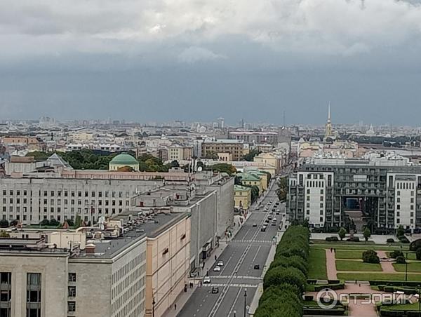 Смотровая площадка на звоннице Смольного собора (Россия, Санкт-Петербург) фото