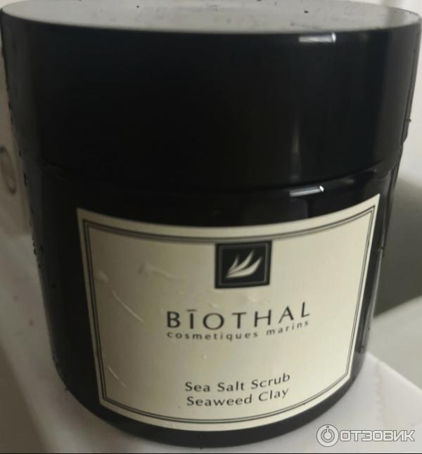 Скраб для тела Biothal Sea Salt Scrub Водоросли Глина фото