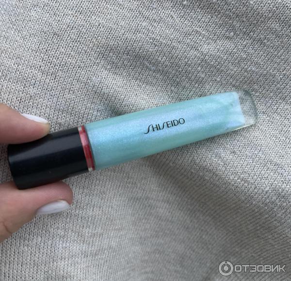 Отзыв о Блеск для губ Shiseido Crystal Gel Gloss | Голубой блеск за ...