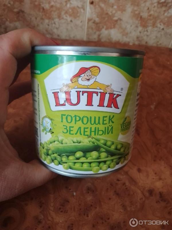 Горошек зеленый Lutik фото