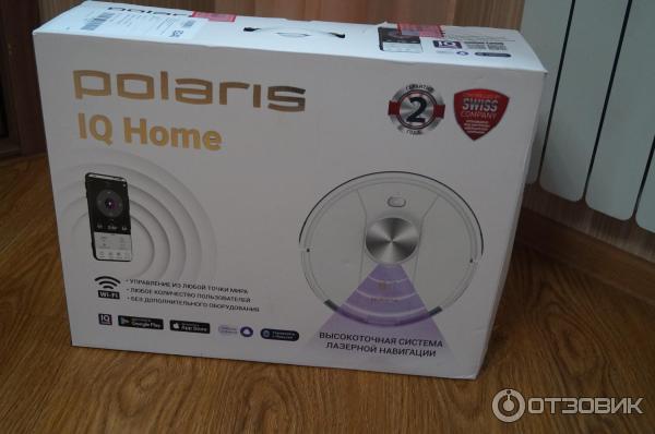 Робот-пылесос Polaris PVCR 3900 IQ Home Panorama Aqua фото