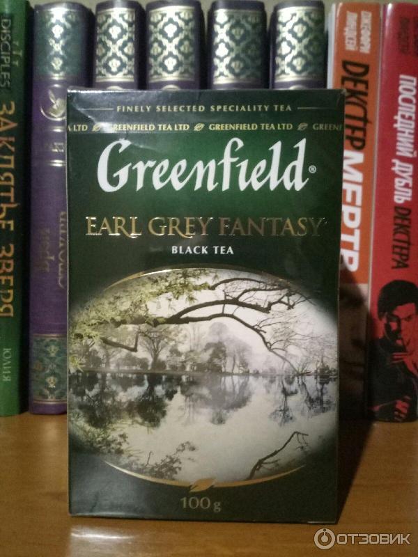 Черный чай Greenfield Earl Grey Fantasy