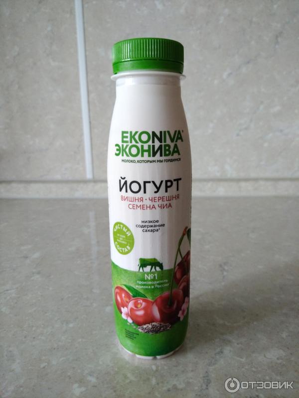 Отзыв о Йогурт 2,5%, Эконива | Вкусный натуральный напиток.