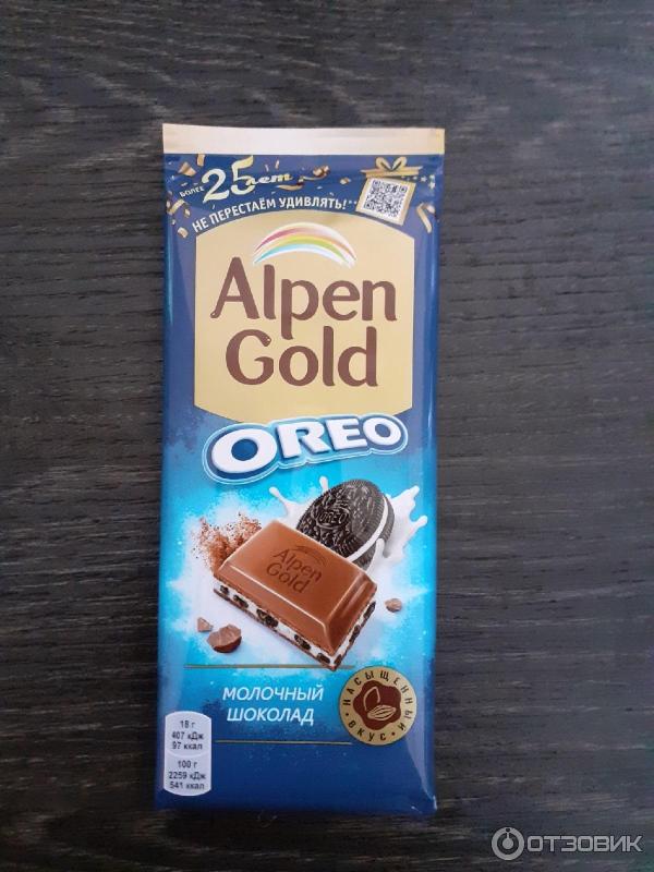 Шоколад Alpen Gold Oreo фото