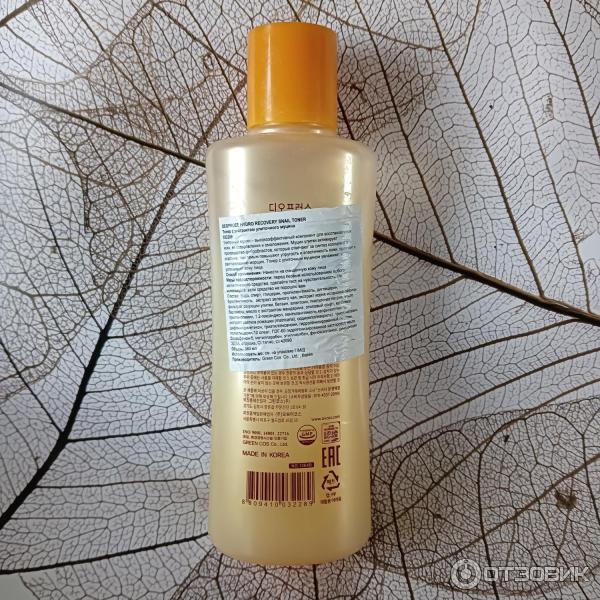 Тонер для лица улиточный Deoproce Hydro Recovery Snail Toner фото