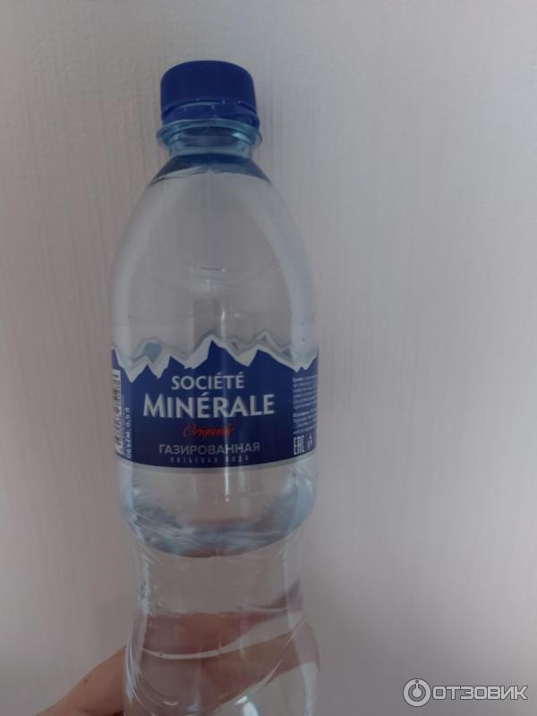 Отзыв о Природная питьевая вода газированная Societe Minerale ...