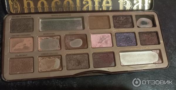 Палетка теней Too Faced Chocolate Bar фото