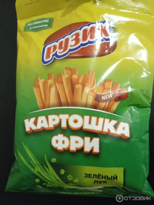 Отзыв о Чипсы картошка фри "Рузик" | Классная картошка фри