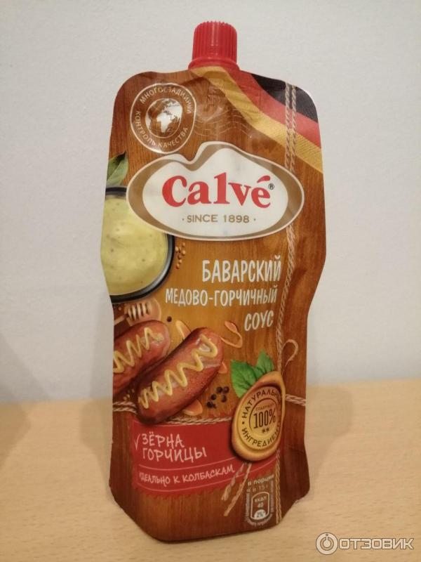 Отзыв о Соус Calve "Баварский медово-горчичный" | Вкусный соус
