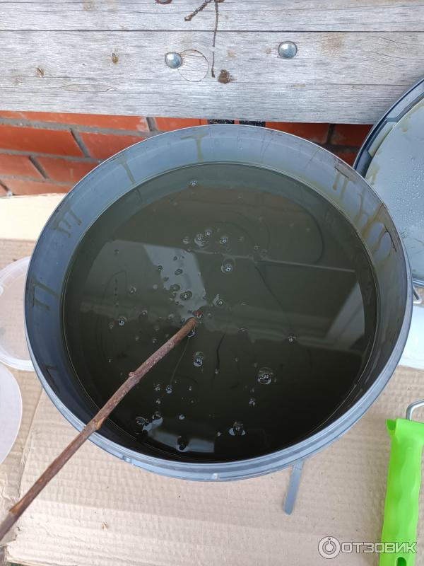 Отзыв о Эко-лазурь HUSKY Siberian | Двадцатилетний забор омолодился ...