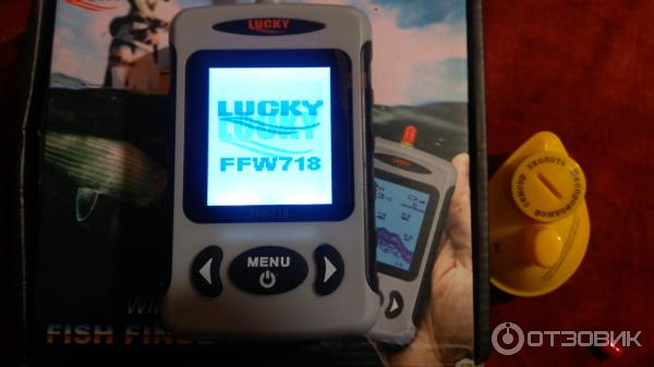Отзыв о Беспроводной эхолот "Lucky" FFW718 | На твердую троечку!