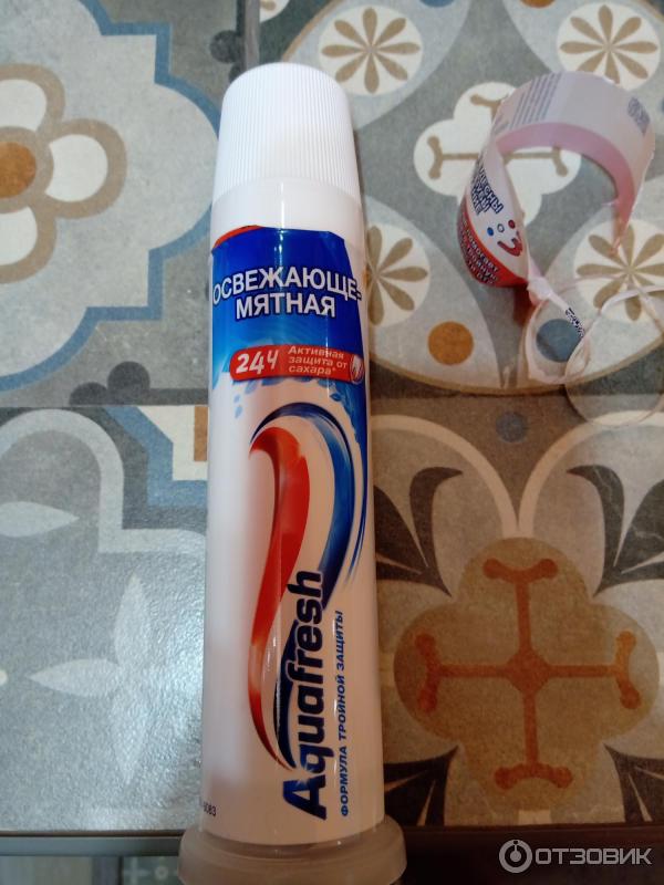 Зубная паста Aquafresh освежающе-мятная фото