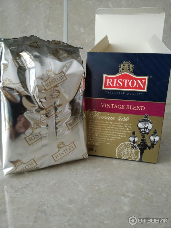 Чай черный Riston Vintage blend.