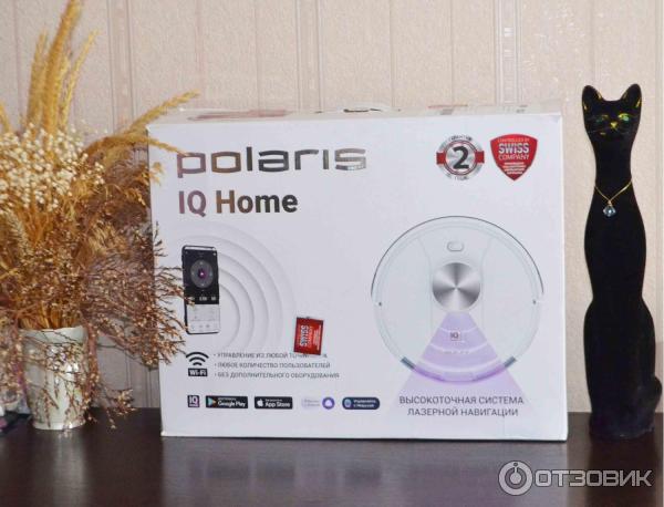 Робот-пылесос Polaris PVCR 3900 IQ Home Panorama Aqua фото