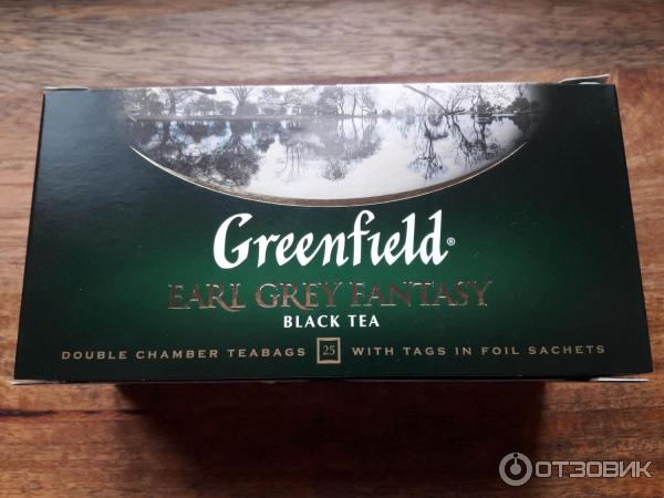 Черный чай Greenfield Earl Grey Fantasy фото