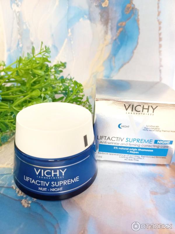 Ночной крем-уход с эффектом лифтинга Vichy Liftactiv Supreme