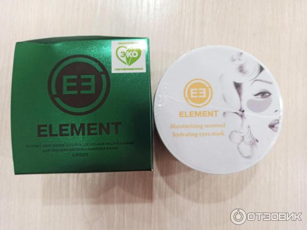 Отзыв о Гидрогелевые патчи Element Beauty с морскими микроэлементами ...