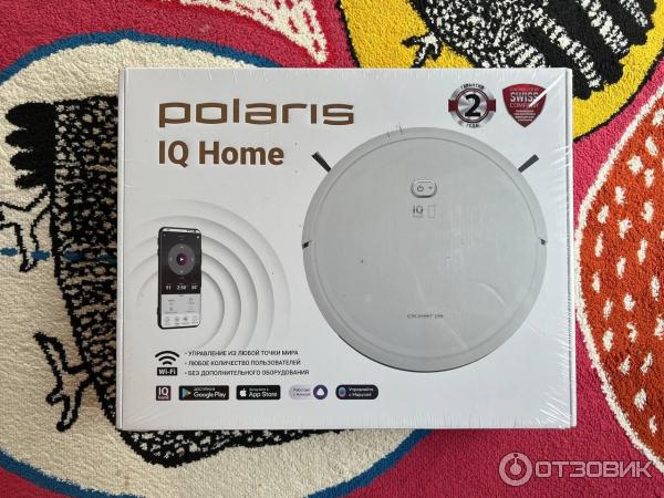 Робот-пылесос Polaris PVCR 1028 WI-FI IQ Home фото