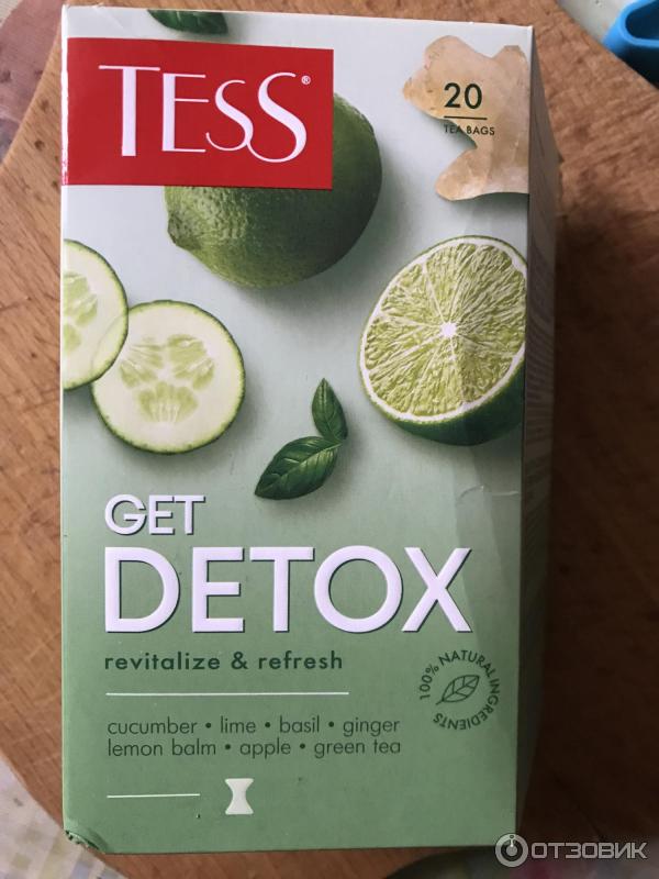 Чай Tess GET DETOX фото