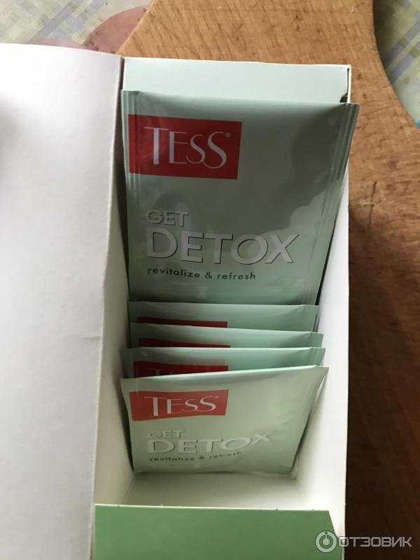 Чай Tess GET DETOX фото