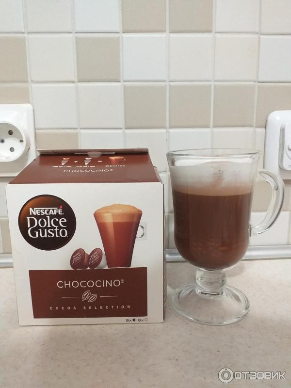 Горячий шоколад с молочной пенкой Chococino Nescafe Dolce Gusto фото