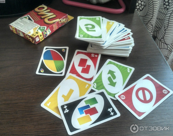 Настольная карточная игра UNO фото