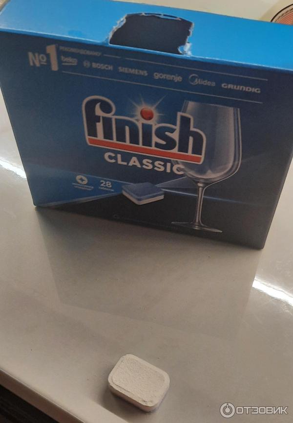 Таблетки для посудомоечной машины Finish Classic фото