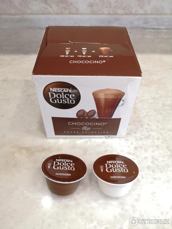 Горячий шоколад с молочной пенкой Chococino Nescafe Dolce Gusto фото