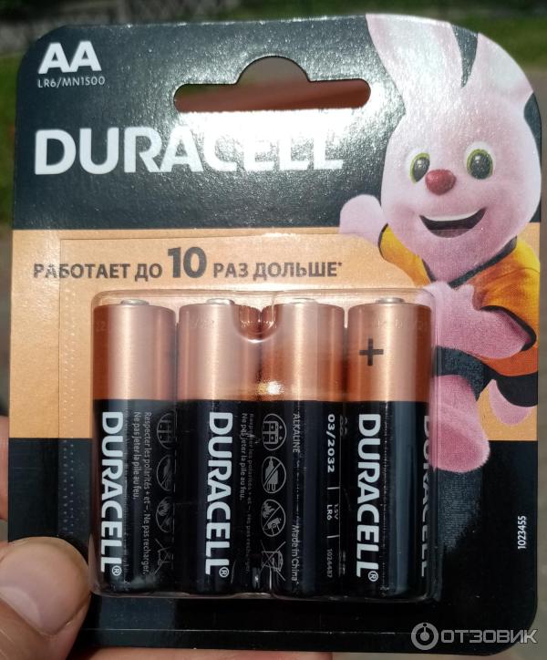 Батарейки Duracell AA LR6/MN1500 фото