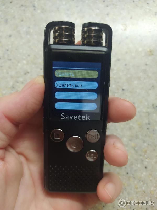 Отзыв о Диктофон Savetek GS-R07 | Впечатление среднее. Удобен для ...
