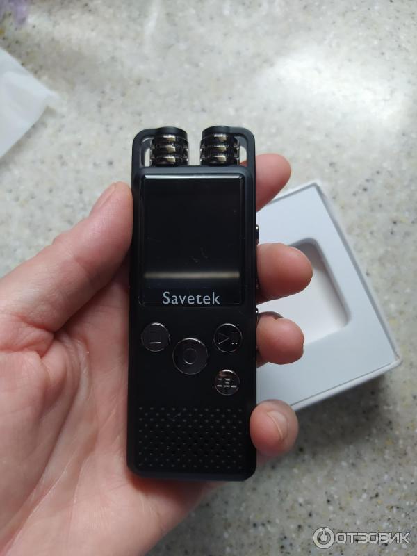 Отзыв о Диктофон Savetek GS-R07 | Впечатление среднее. Удобен для ...