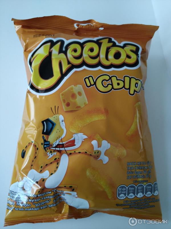 Отзыв о Кукурузные палочки Cheetos "Сыр" | Хрустим с удовольствием.