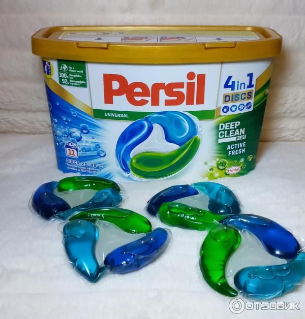 Гель для стирки в капсулах Persil Discs Universal Deep Clean