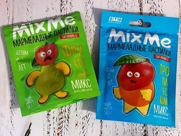 БАД ВТФ MixMe мармеладные пастилки фото