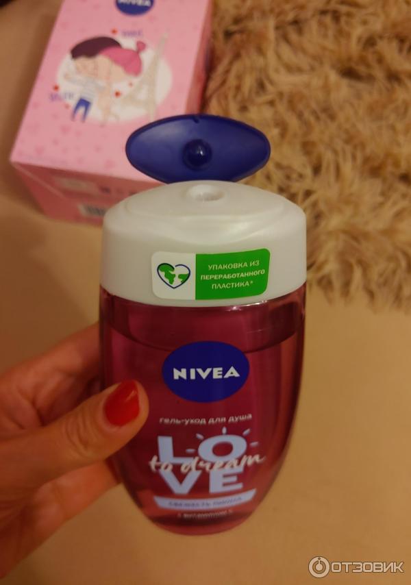 Гель-уход для душа Nivea Свежесть пиона фото