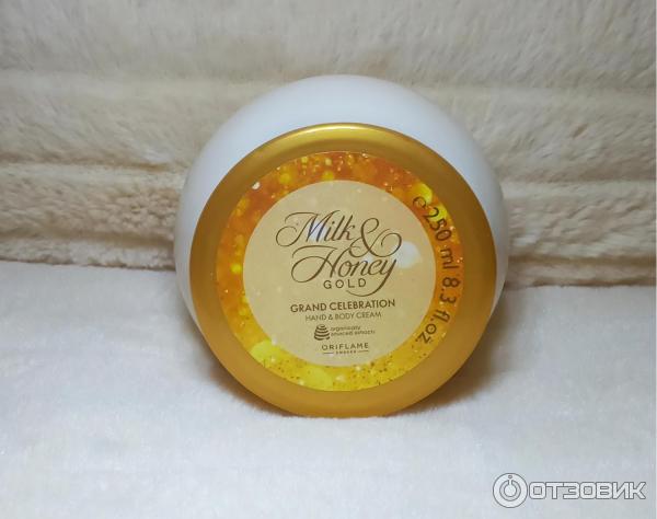 Крем для тела Oriflame Milk Honey Gold