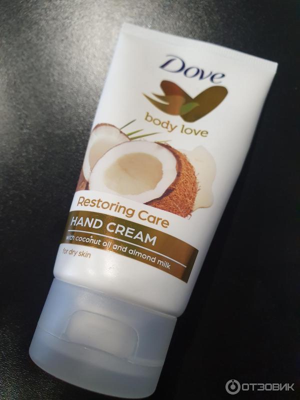 Крем для рук Dove Nourishing Secrets с кокосовым маслом и миндальным молочком фото