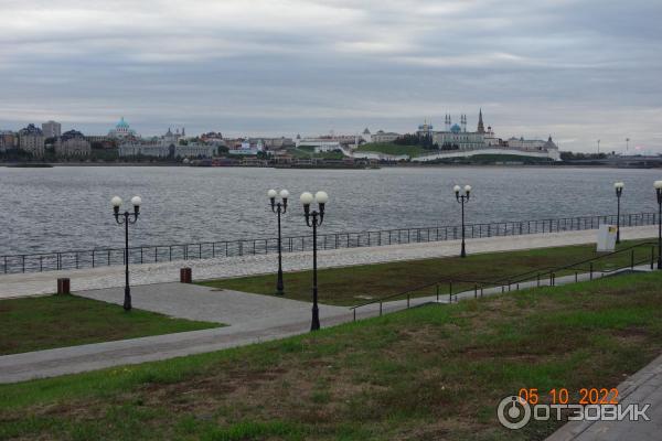 Смотровая площадка на крыше центра семьи Казан в Казани.