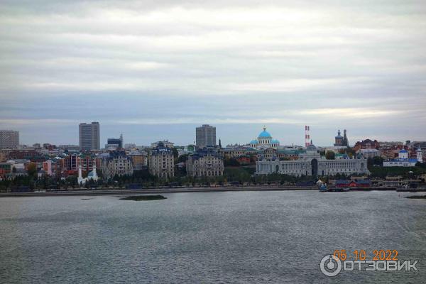 Смотровая площадка на крыше центра семьи Казан в Казани.