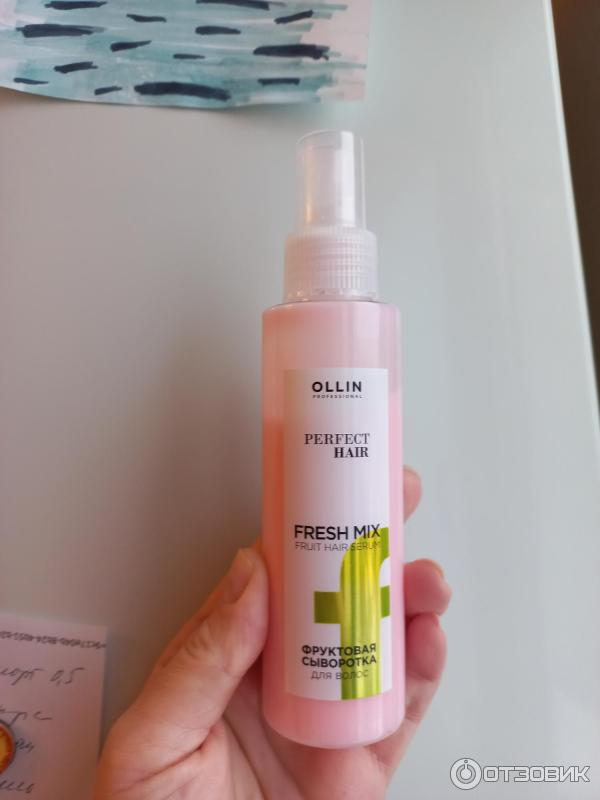 Отзыв о Сыворотка для волос Ollin Professional Perfect hair fresh mix ...