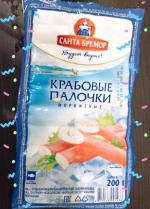 Крабовые палочки охлажденные "Санта Бремор" фото