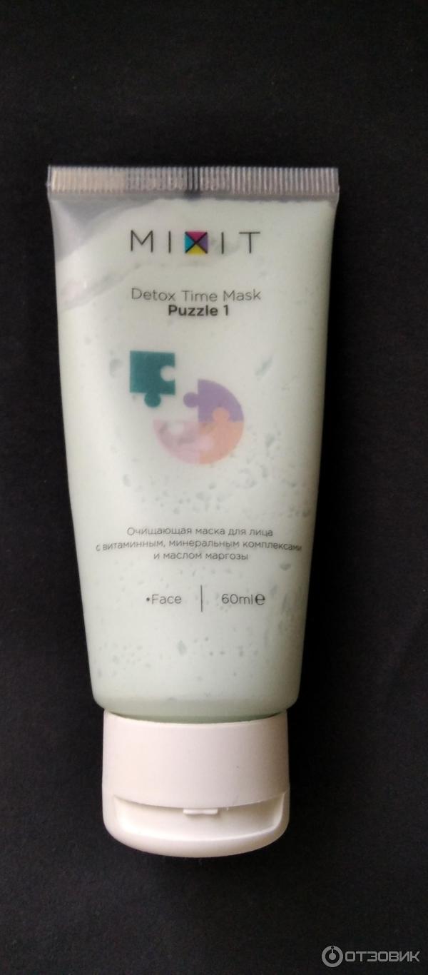Отзыв о Очищающая маска для лица Mixit detox time mask | Бюджетно и ...
