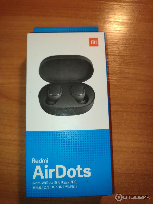 Беспроводные bluetooth-наушники Xiaomi Redmi AirDots фото