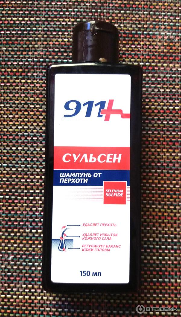 Шампунь от перхоти Твинс Тэк Сульсен форте 911+ фото